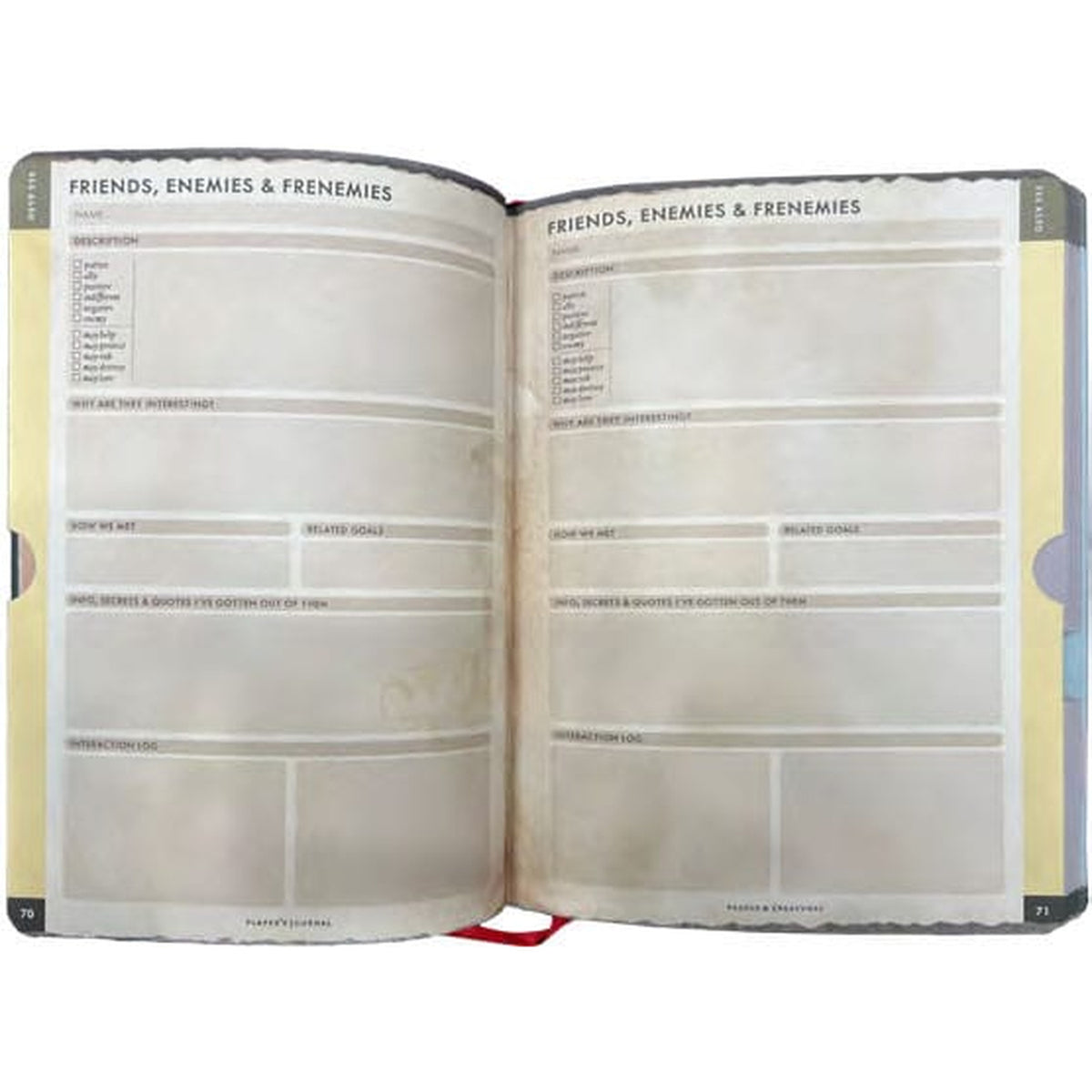 Productafbeelding Notitieboek A5 Player's Journal