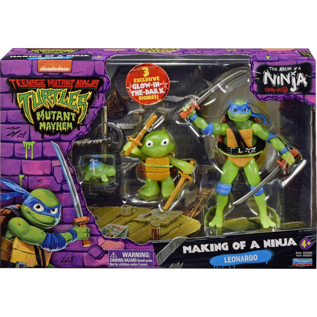 Productafbeelding Teenage Mutant Ninja Turtles: Mutant Mayhem Actiefiguren