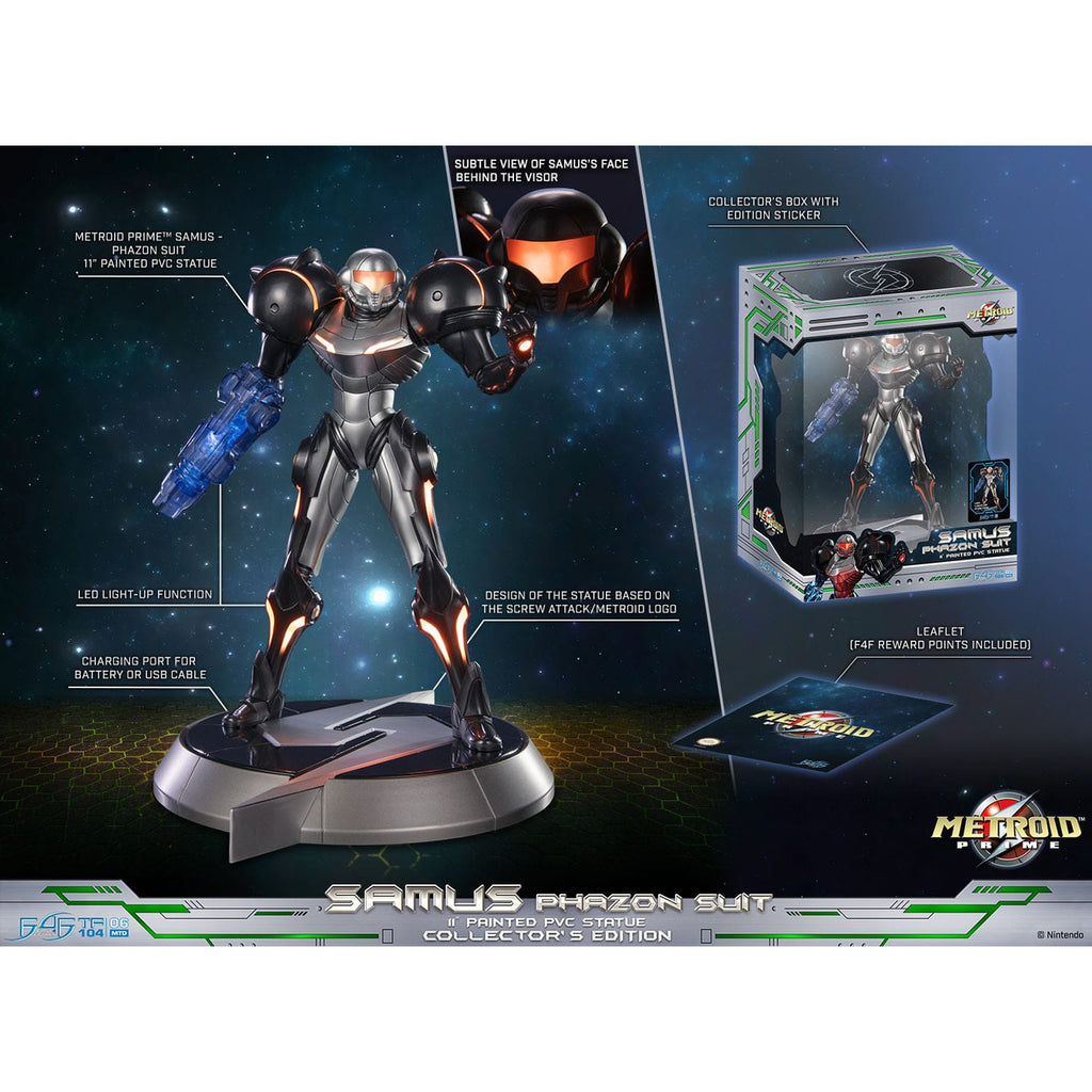 Productafbeelding Metroid Prime PVC Beeld Samus Phazon Suit Collectors