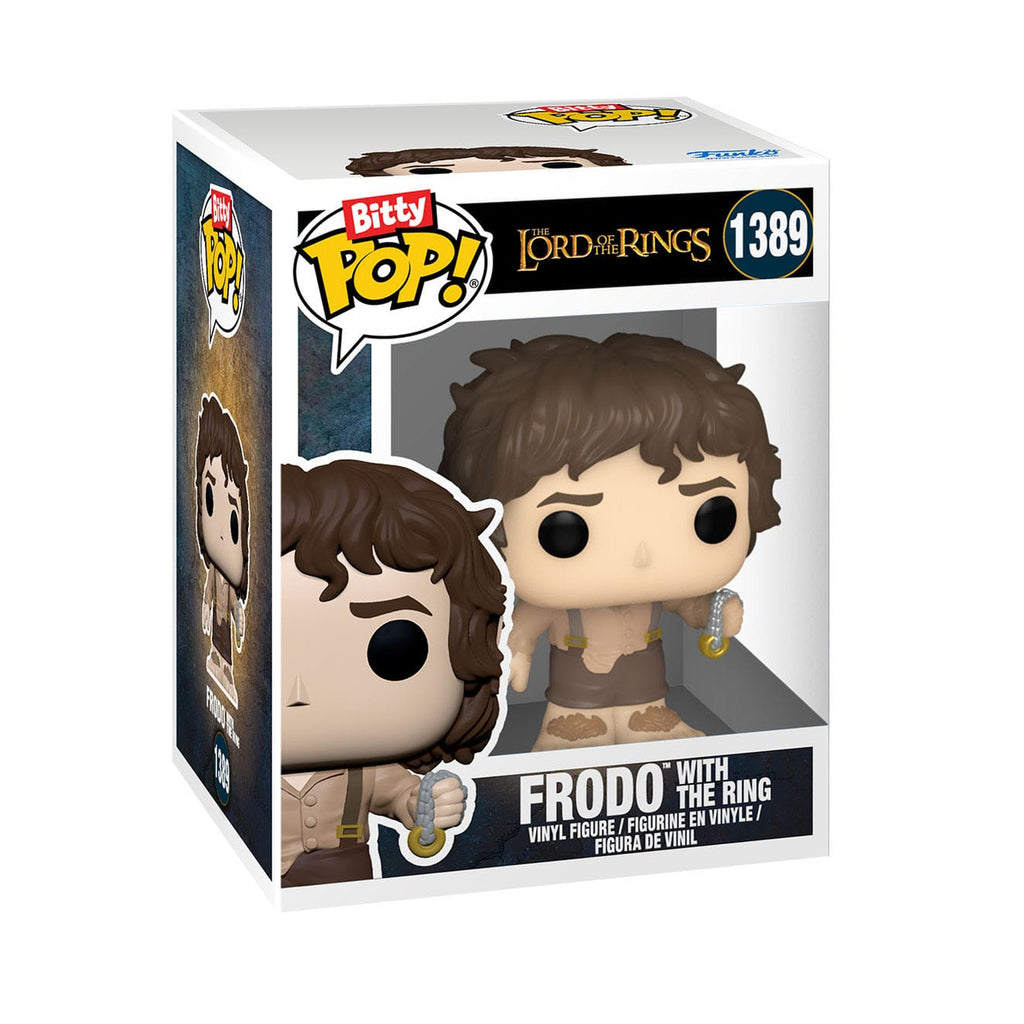 Produktbild Herr der Ringe Bitty POP! Town Vinyl Figur Frodo at Shire