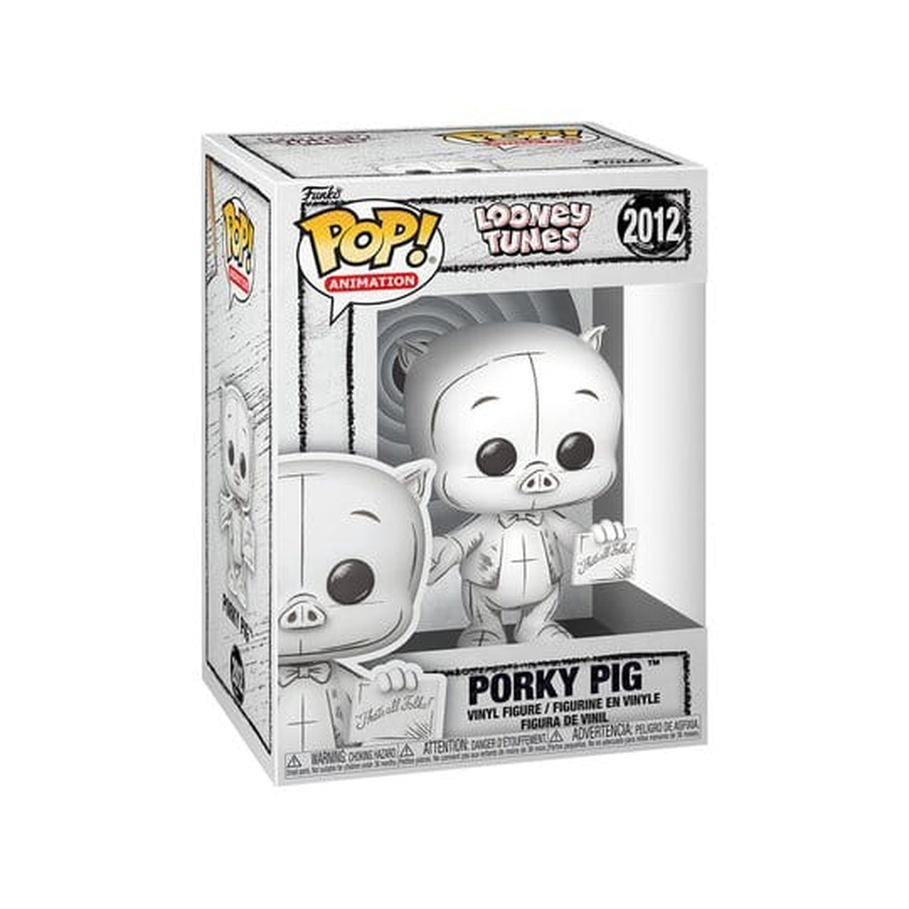 Productafbeelding Looney Tunes POP! Animation vinylfiguur Porky Pig? 9 cm