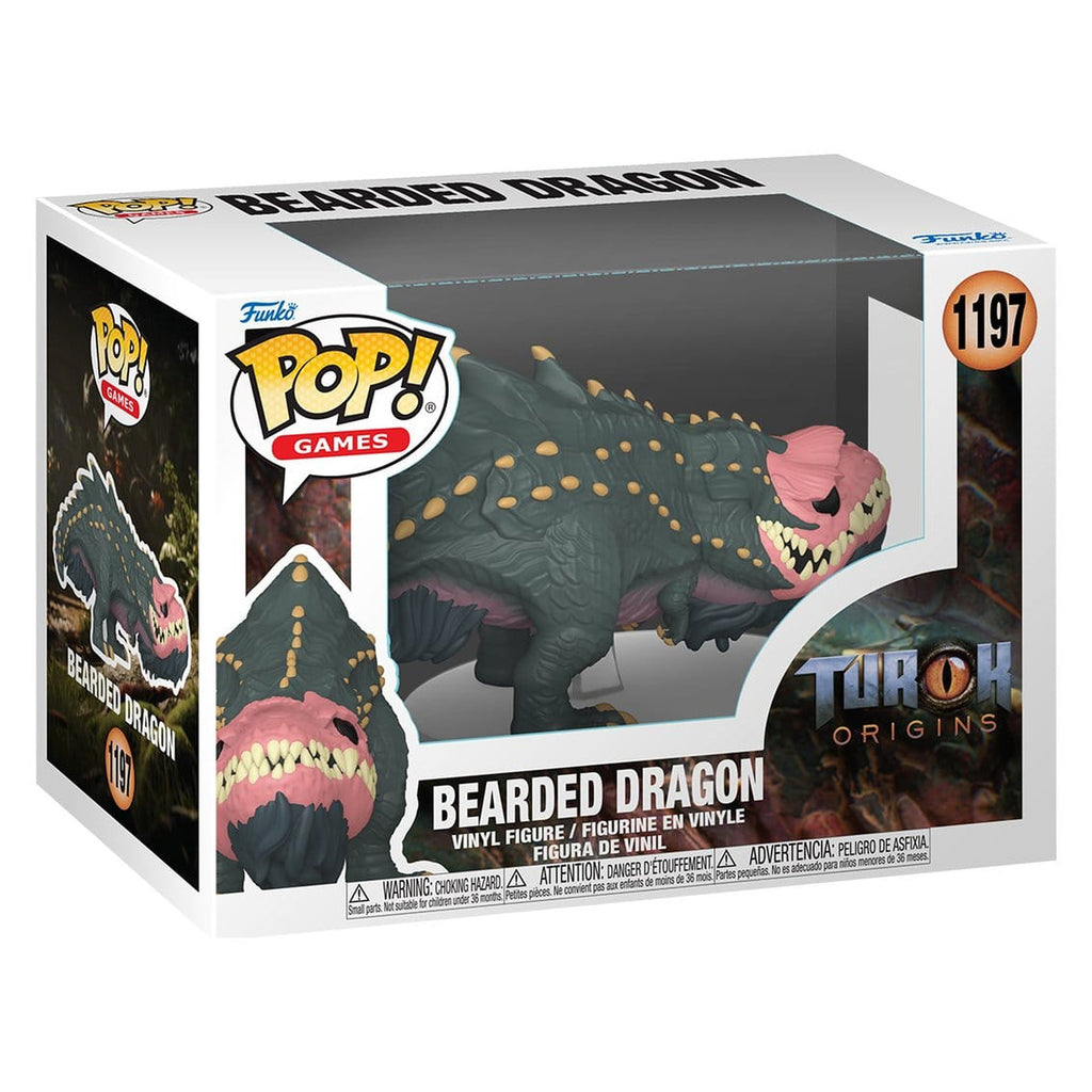 Image produit Turok POP! Games Figurine en vinyle Bearded Dragon 9 cm