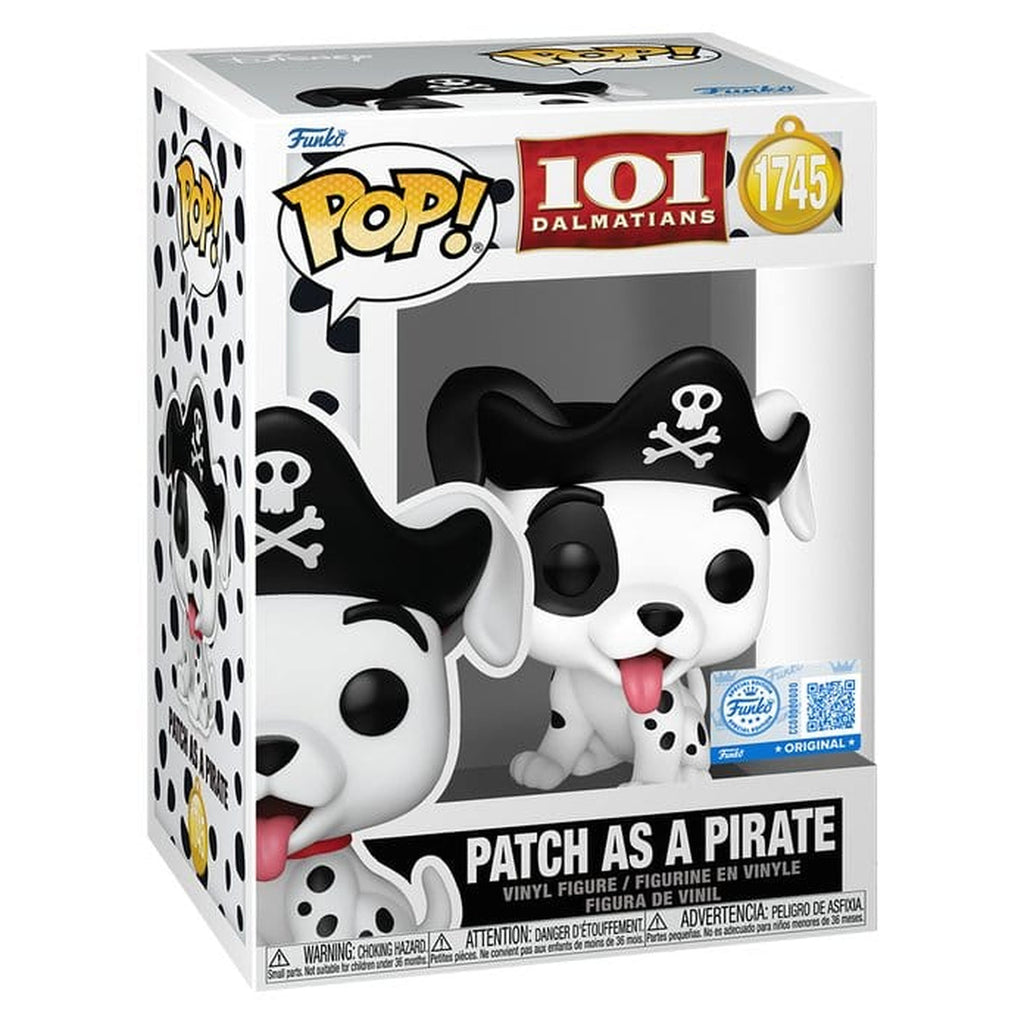 Productafbeelding 101 Dalmatiërs POP! Disney vinyl figuur Patch (Piraat)