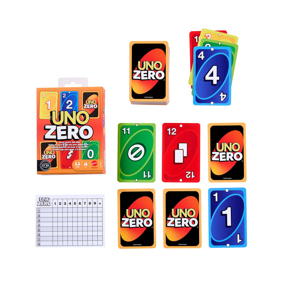 Productafbeelding UNO Zero kaartspel