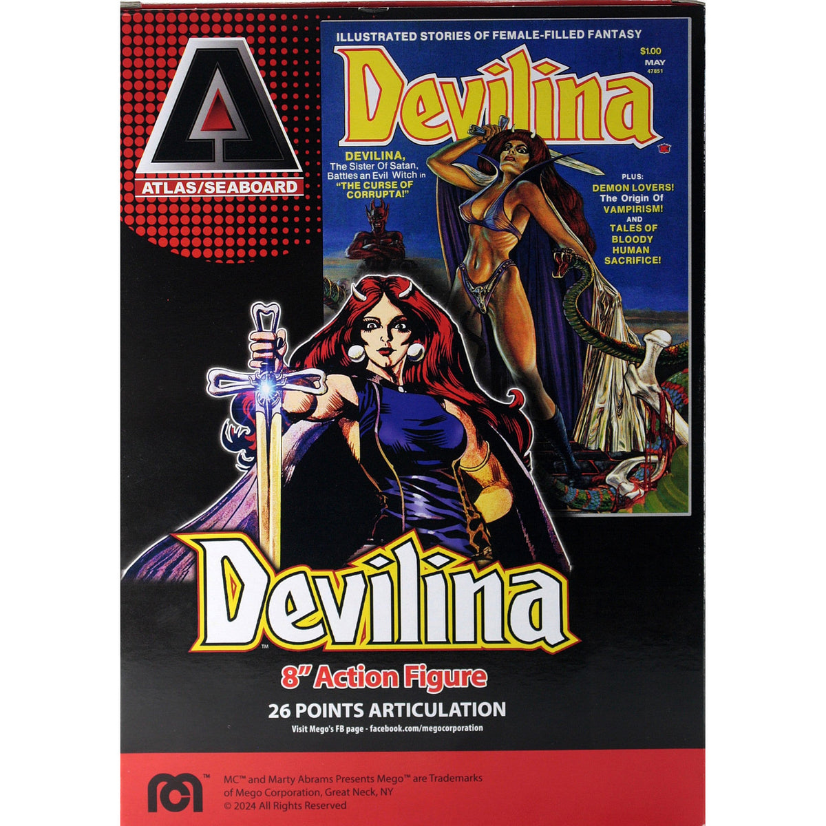 Productafbeelding Atlas Comics actiefiguur Devilina 20 cm