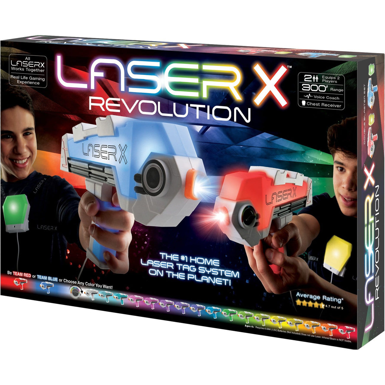 Image produit Laser X Revolution Double Blasters 2 Blasters