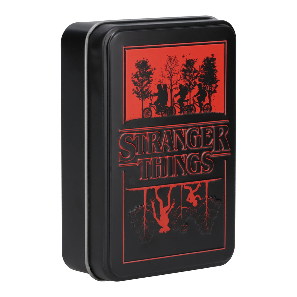 Productafbeelding Stranger Things 5 Speelkaarten Metaal