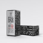 Image produit Q Workshop Set de dés Full Pack D6 Noir (20)