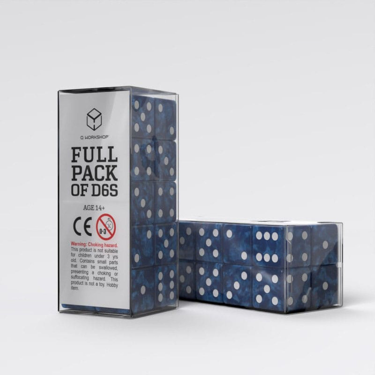 Productafbeelding Q Workshop Dobbelstenset Full Pack D6 Kobalt (20)