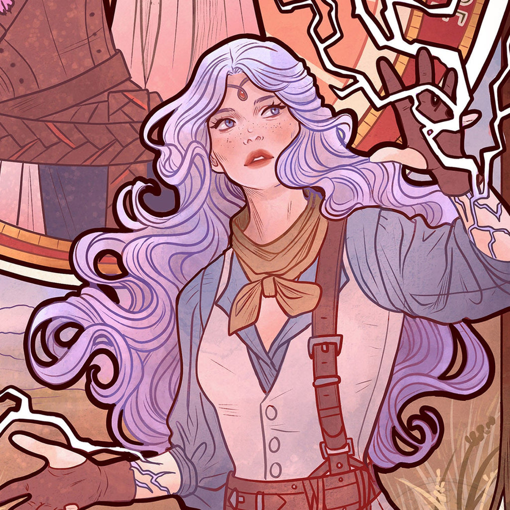 Productafbeelding Critical Role Kunstprint Laura Bailey: 10th Anniversary Art