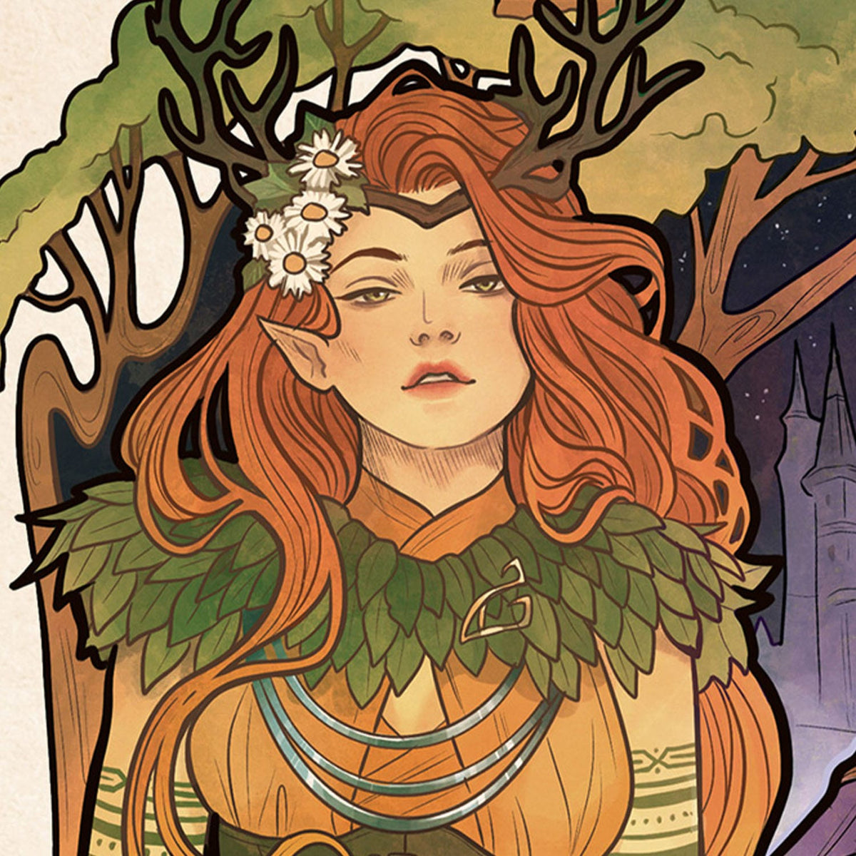 Produktbild Critical Role Kunstdruck Marisha Ray: 10th Anniversary Art
