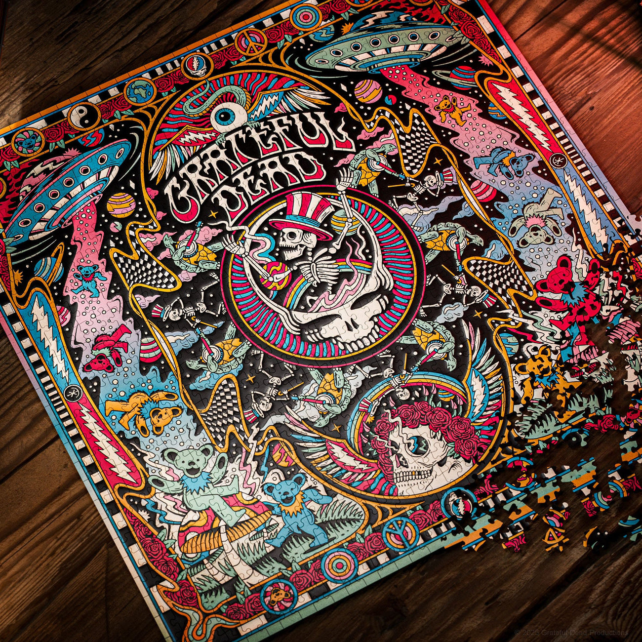 Image produit The Grateful Dead Puzzle Multidimensionnel (1000 Pièces)