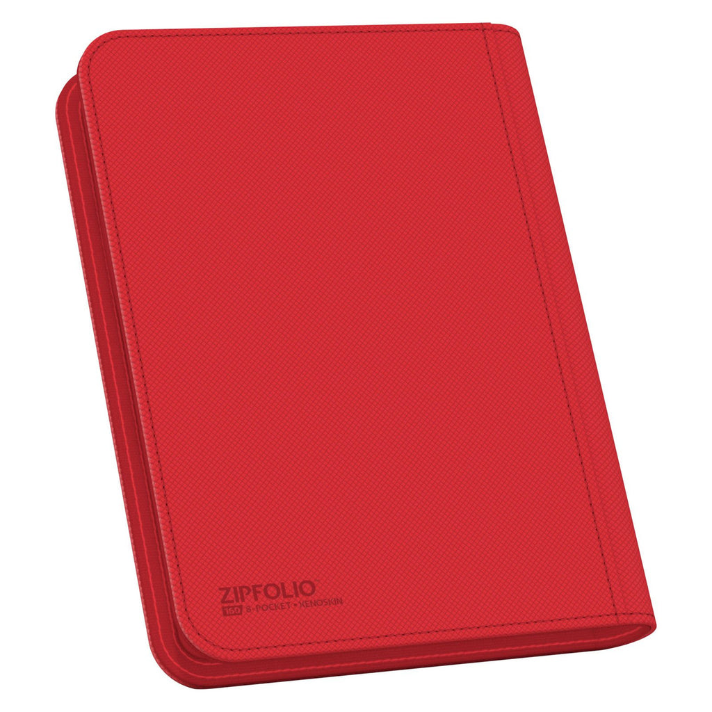 Image produit Ultimate Guard Zipfolio 160 8-Pocket Xenoskin - Rouge