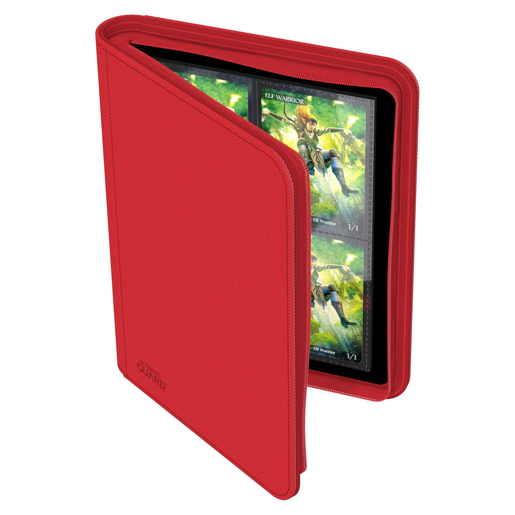 Image produit Ultimate Guard Zipfolio 160 8-Pocket Xenoskin - Rouge