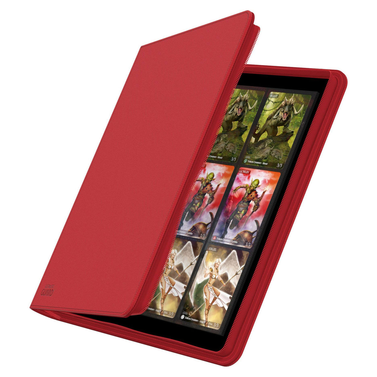 Image produit Ultimate Guard Zipfolio 480 24-Pocket Xenoskin - Rouge