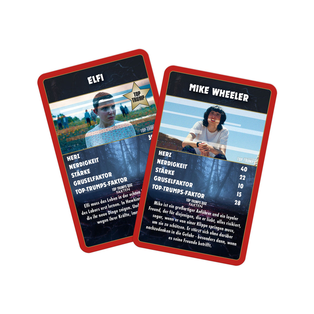 Produktbild Stranger Things Kartenspiel Top Trumps Collectables