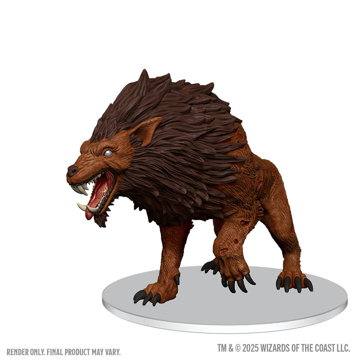 Image produit D&D Icons of the Realms : figurine en boîte prépeinte Loup redoutable