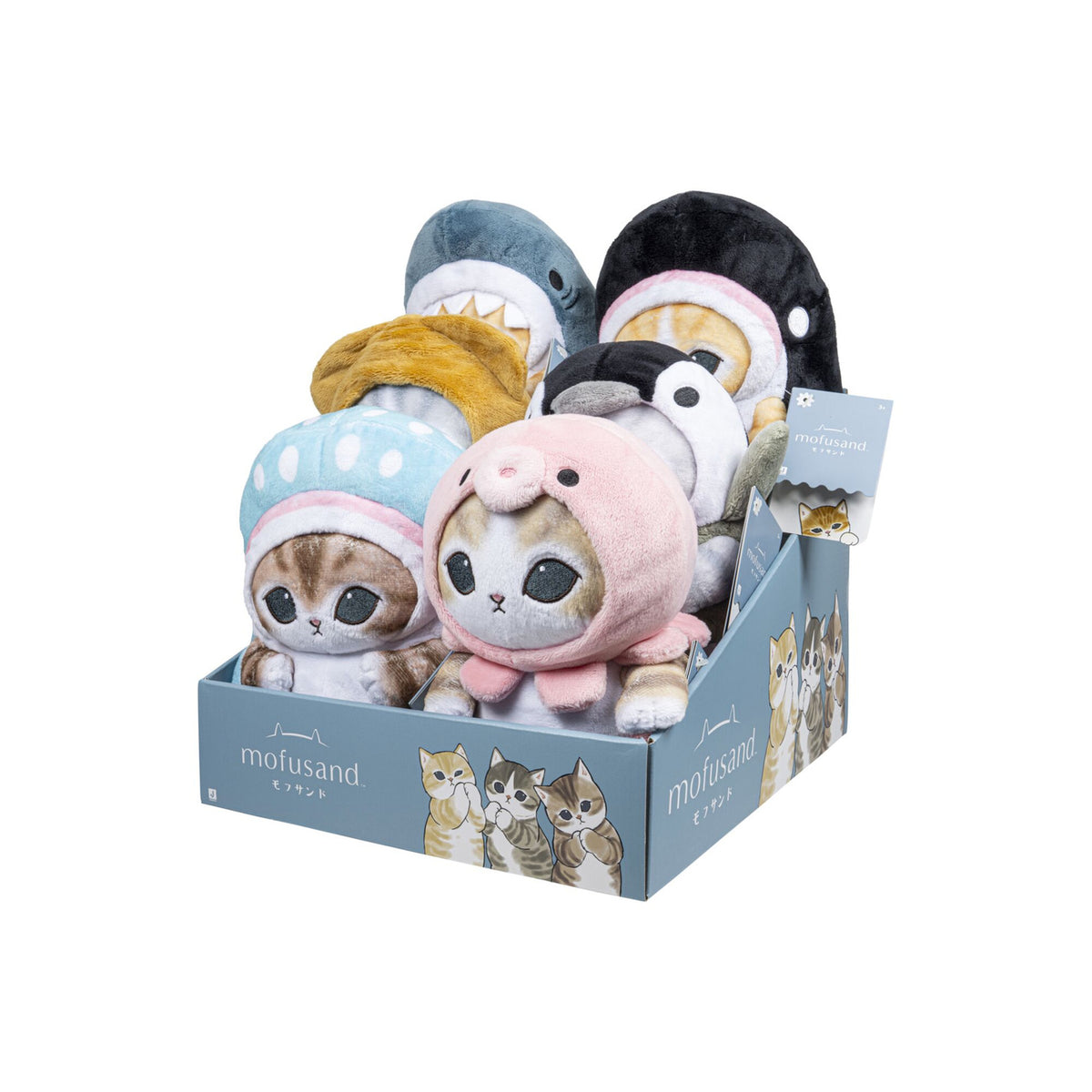 Image produit Mofusand - Presentoir Figurine Peluche Chat Mystère
