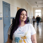 Productafbeelding Belle en het Beest - Be Our Guest dames T-shirt wit