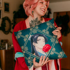 Image produit Les Carnets de l'apothicaire - Coussin Maomao et Jinshi