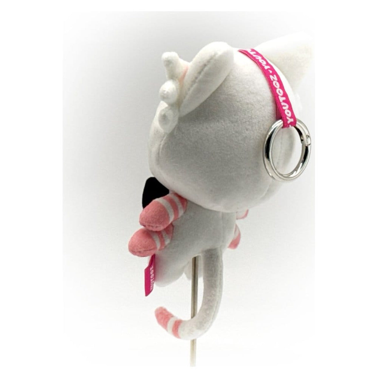 Image produit Hazbin Hotel - Porte-clés peluche Angel Dust Kitty