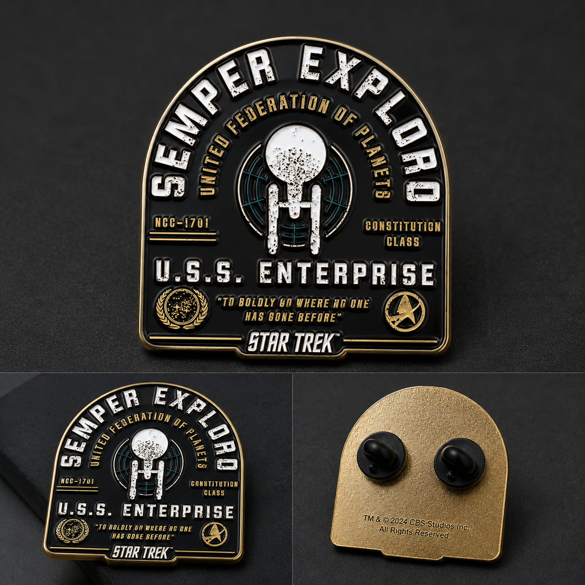 Productafbeelding Star Trek - Starfleet Academy pins set van 5