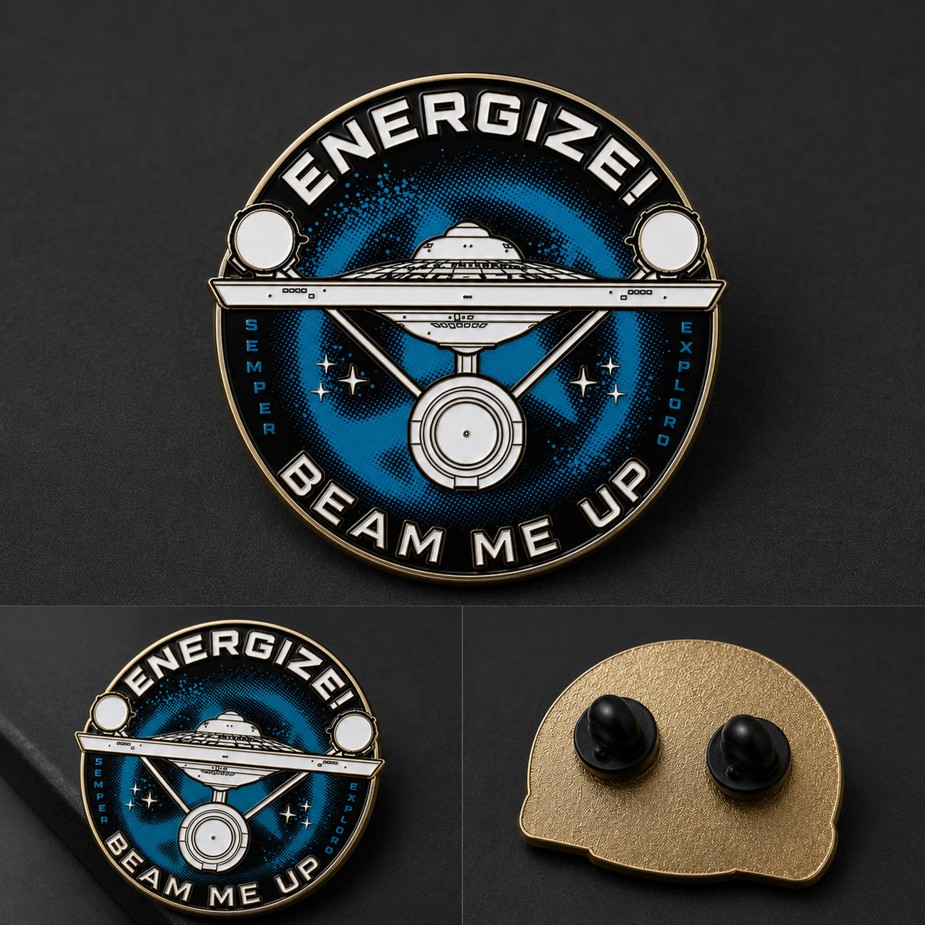 Productafbeelding Star Trek - Starfleet Academy pins set van 5