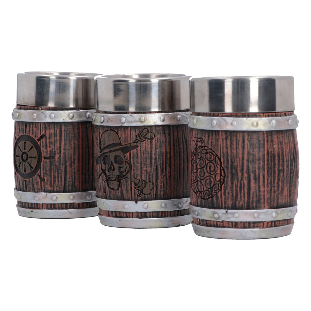 Productafbeelding One Piece - Shotglaasjes set van 3