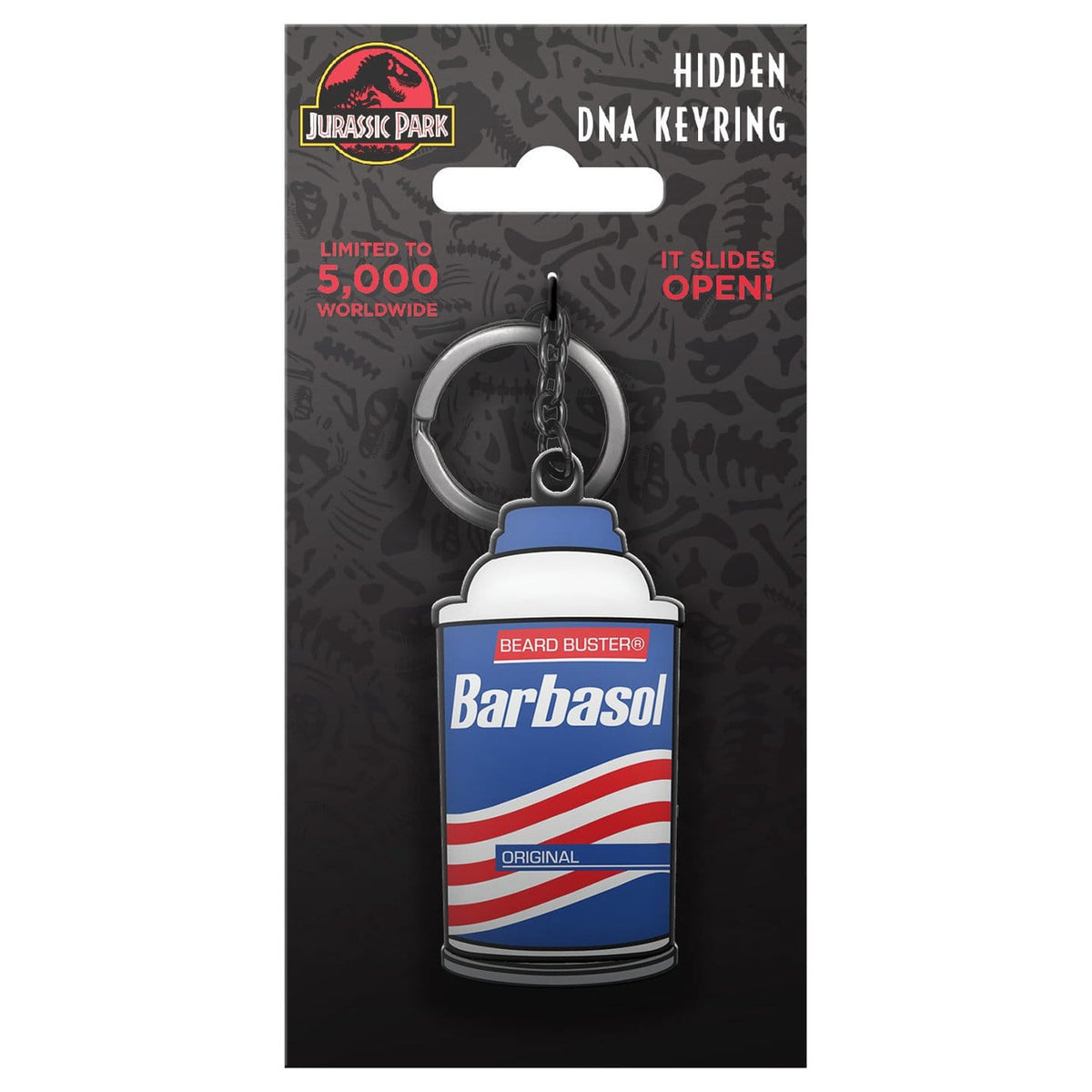 Image produit Jurassic Park - Porte-clés canette Barbasol Édition Limitée