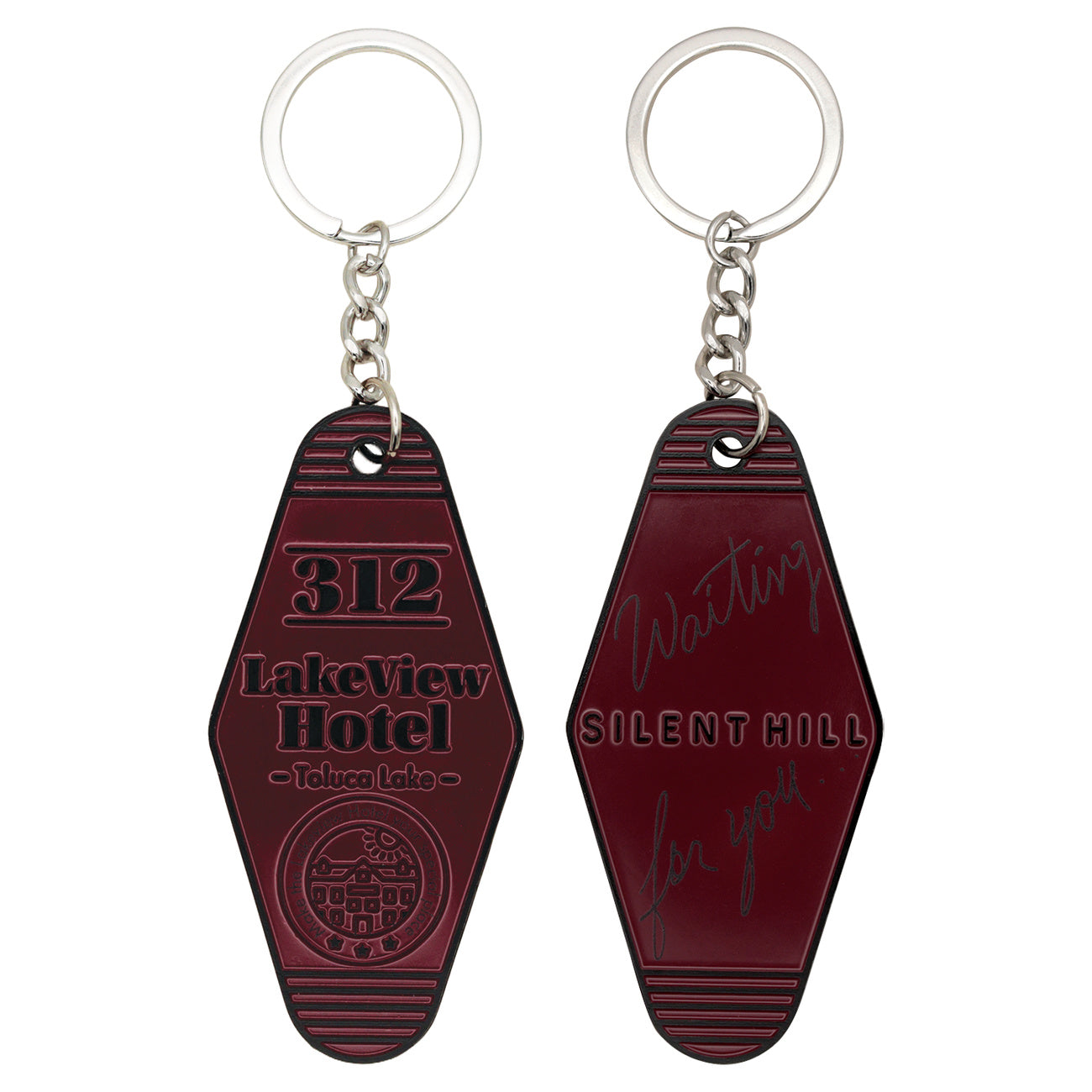 Productafbeelding Silent Hill 2 - Lakeview Hotel Sleutelhanger Limited Edition