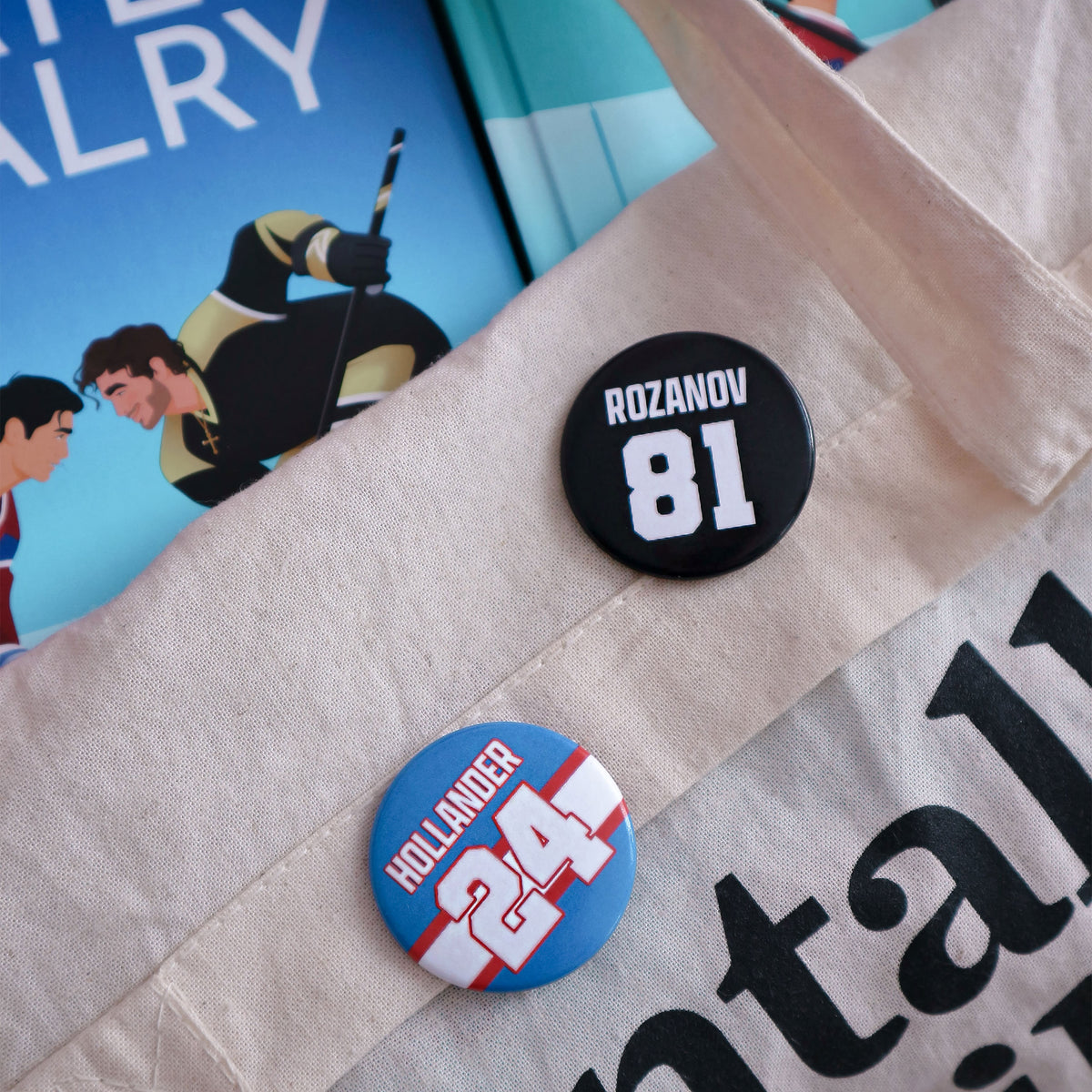 Productafbeelding Hollander-button voor Heated Rivalry-fans