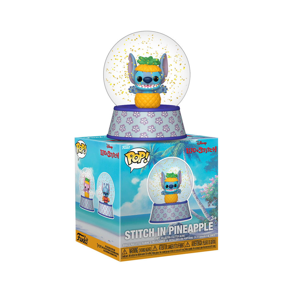 Productafbeelding Stitch Funko Pop Mystery Glitter Sneeuwbol 12-delig Display - Lilo & Stitch
