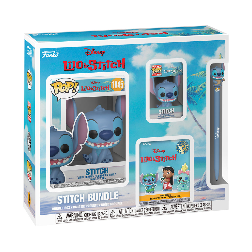 Image produit Lilo & Stitch - Coffret Funko Pop 4 pièces