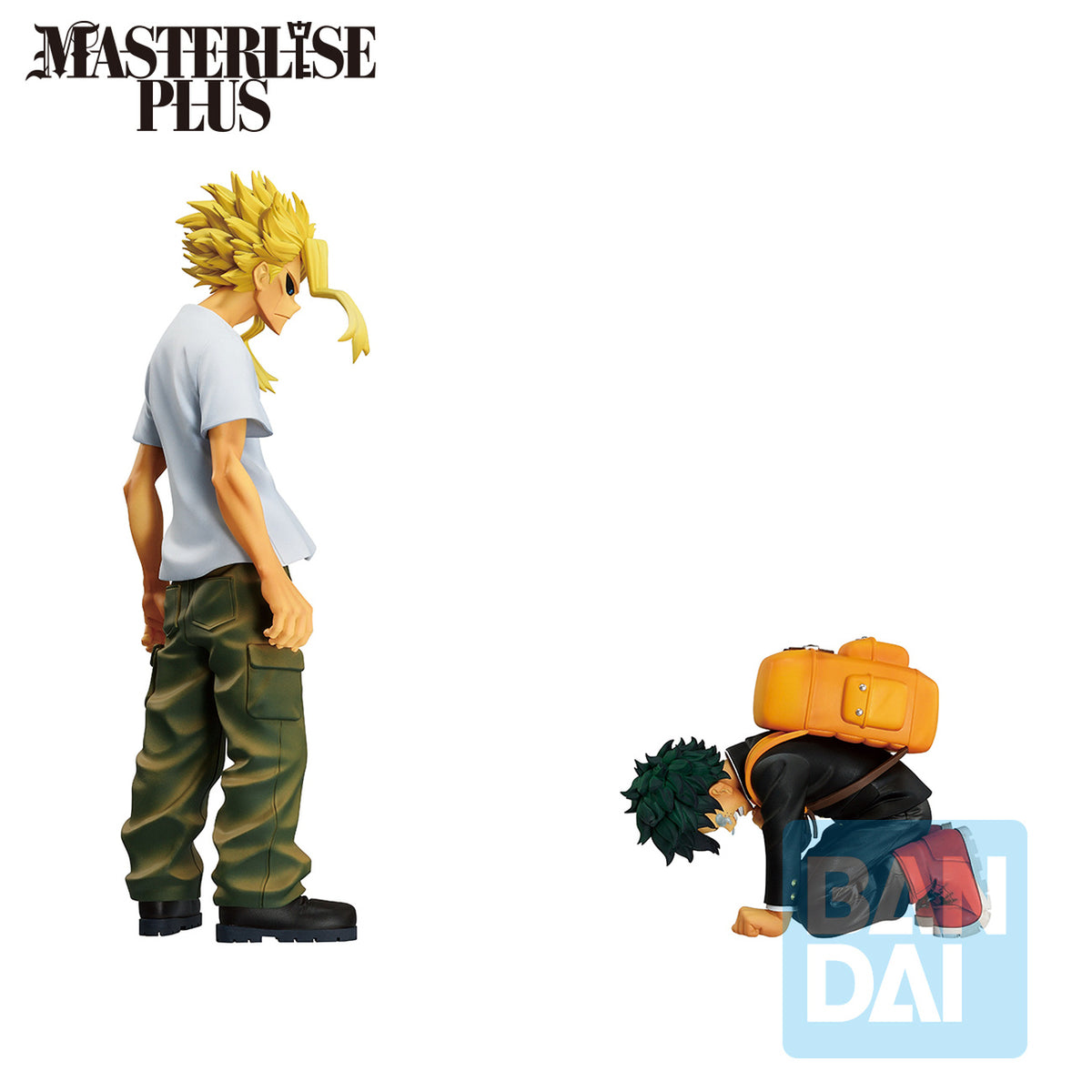 Image produit My Hero Academia – Figurine Midoriya & All Might Greatest Hero Ichibansho