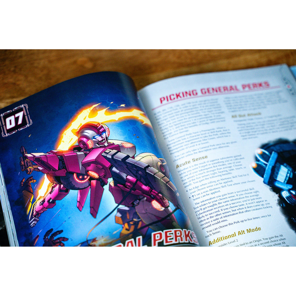 Image produit Transformers JDR Livre de base *Version anglaise*