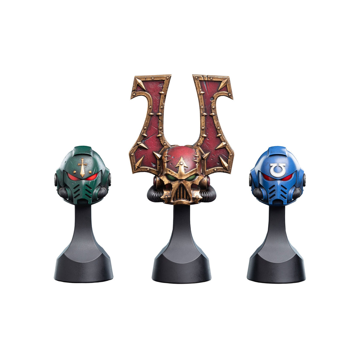 Image produit Warhammer 40,000 Réplique 1/4 Casque de Berzerker de Khorne 20 cm