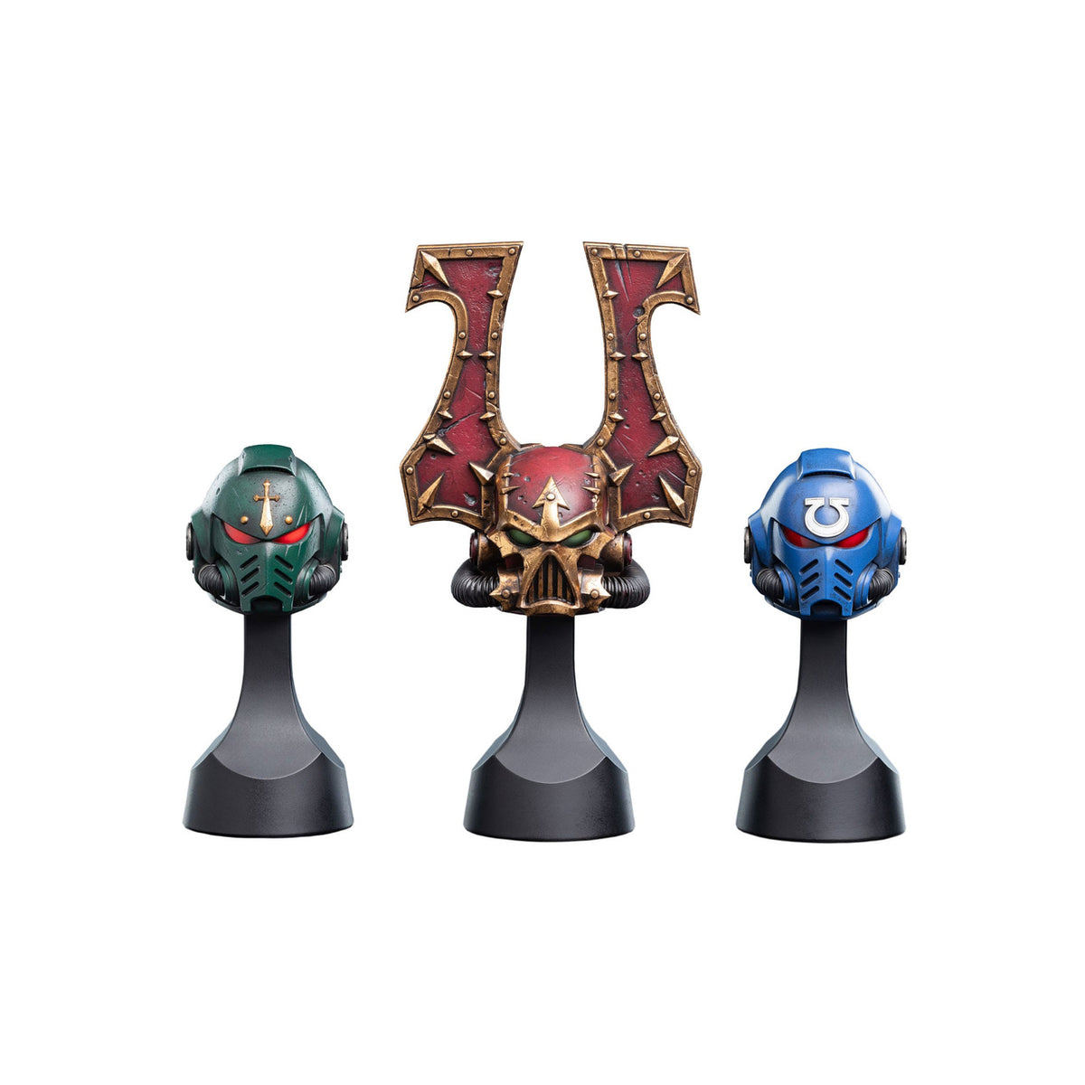 Image produit Warhammer 40,000 Réplique 1/4 Casque de Berzerker de Khorne 20 cm