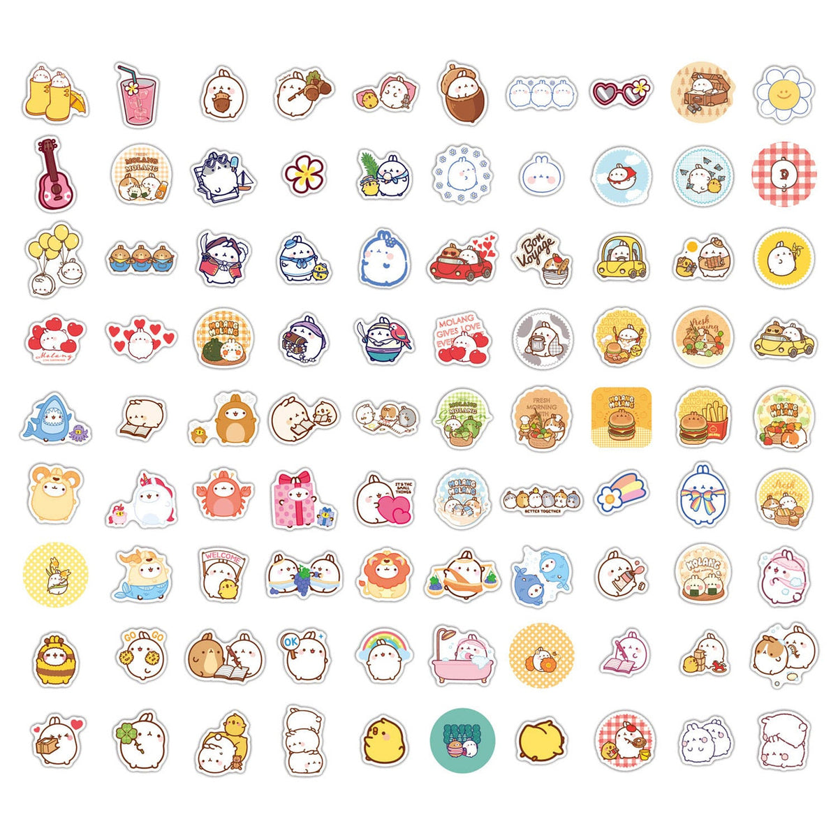 Image produit Molang Sticker Pack Sweet Moments