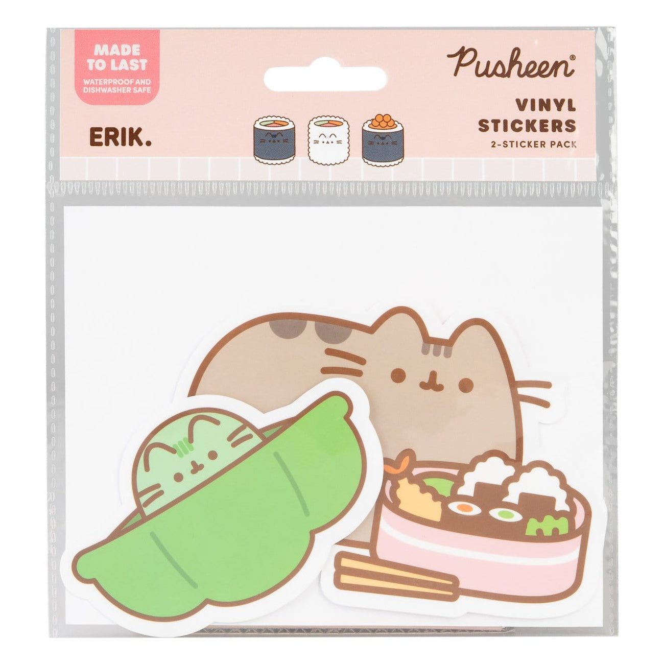 Product image Pusheen Vinyl Stickers Sushi Roll Vol. 4 Set of 2