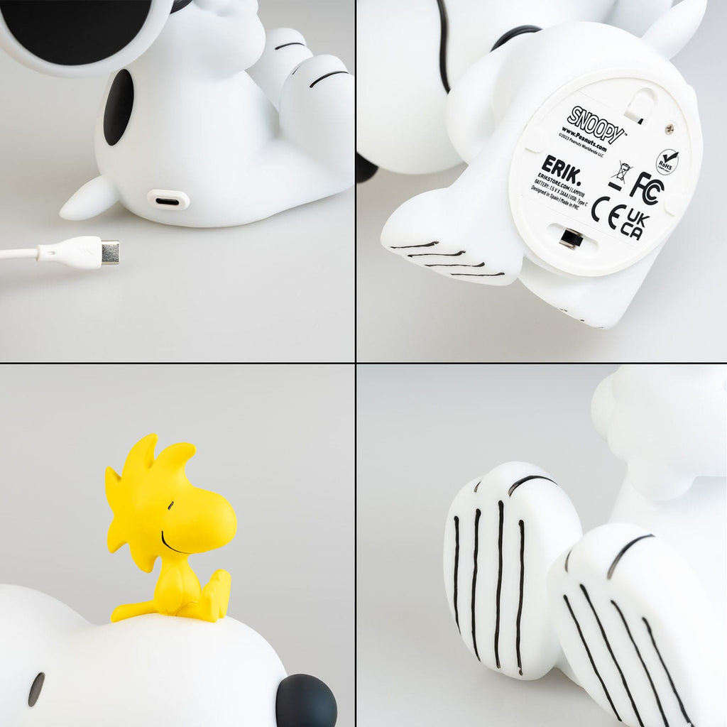 Image produit Lampe Peanuts avec USB-C Snoopy