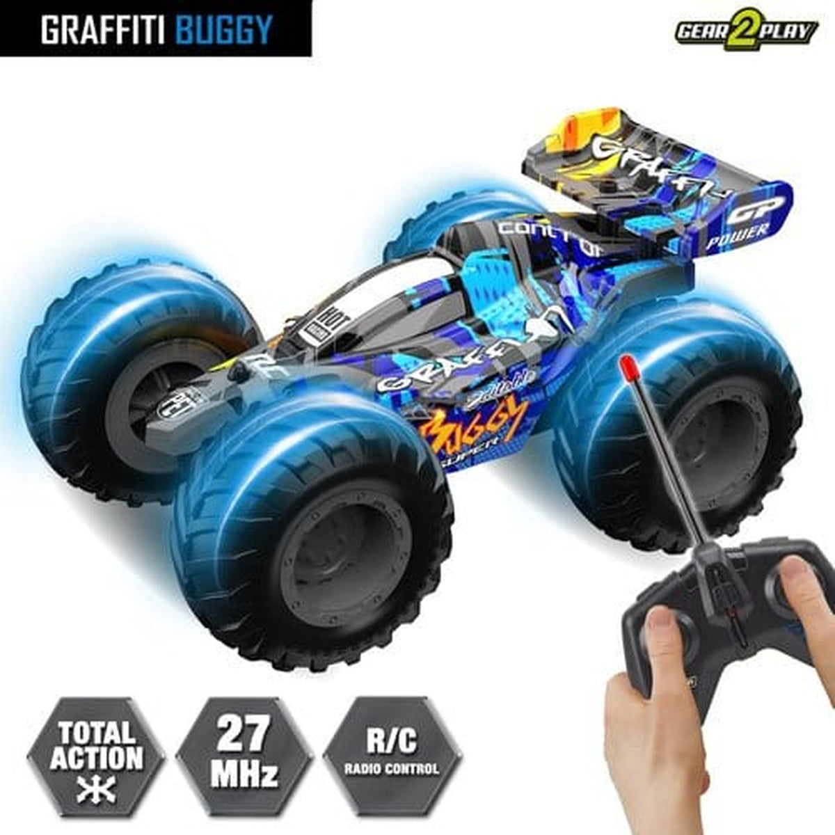 Produktbild Gear2Play Fahrzeug Funkgesteuerter RC Buggy Graffiti Buggy