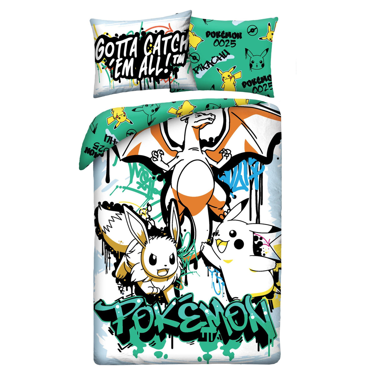Produktbild Pokémon Bettwäsche Ver. 18 140 x 200 cm / 70 x 90 cm
