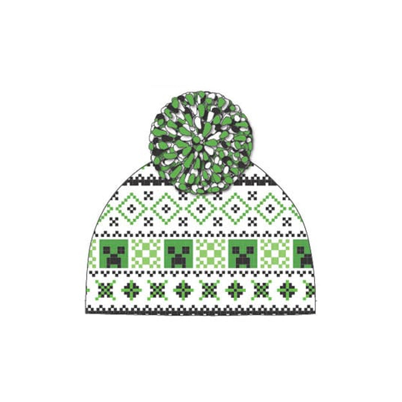 Image produit Bonnet à pompon Minecraft