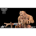 Productafbeelding Ray Harryhausen Diorama 1/8 Cyclops Barbecue Scene 17 cm