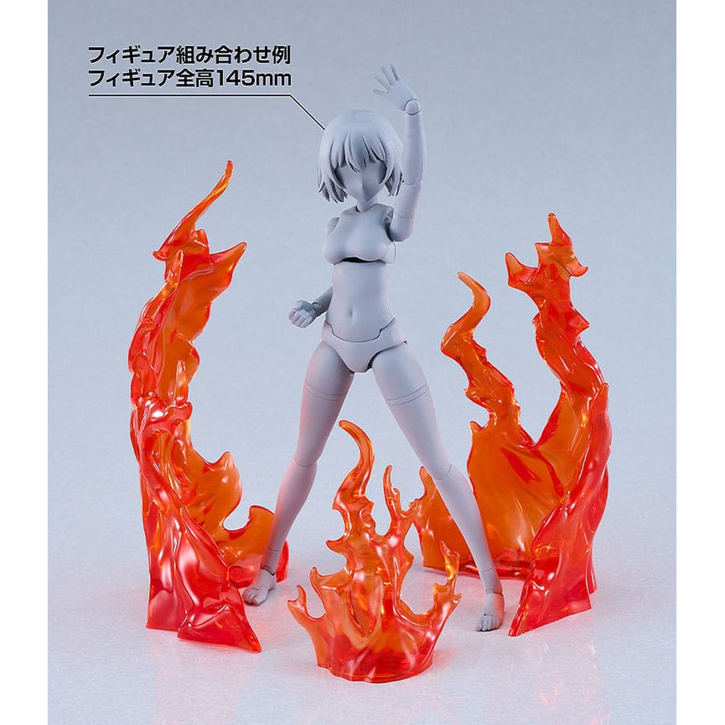 Image produit The Simple Effect Set d’accessoires pour figurines Flames : Red