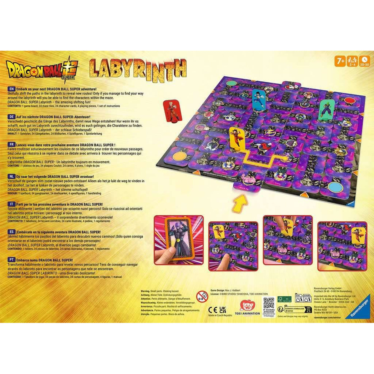 Produktbild Dragon Ball Super Brettspiel Labyrinth