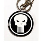 Produktbild Marvel Comics Metall-Schlüsselanhänger Punisher Logo