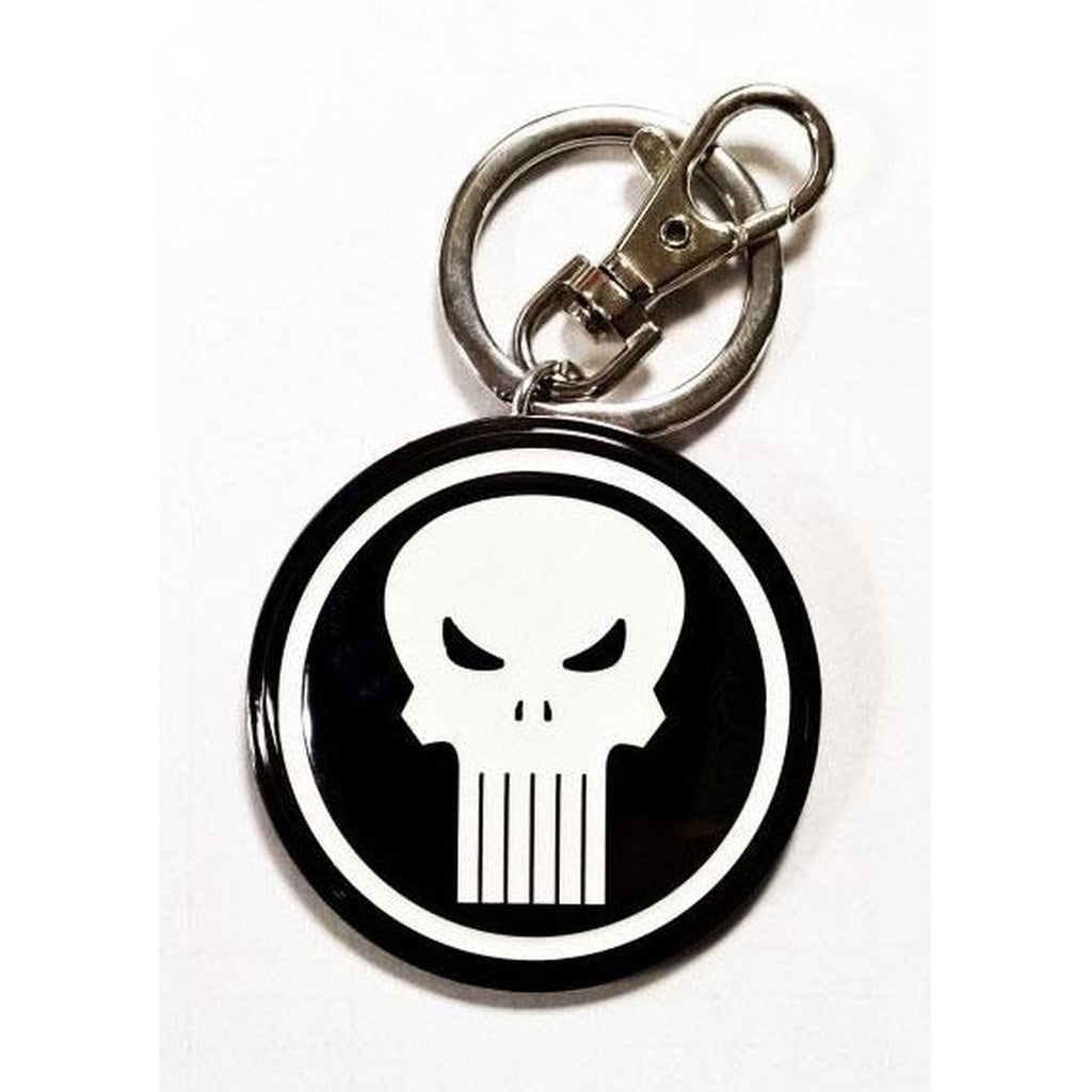 Produktbild Marvel Comics Metall-Schlüsselanhänger Punisher Logo