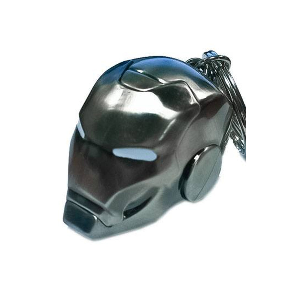 Produktbild Marvel Comics Metall-Schlüsselanhänger Iron Man Helm Mark II