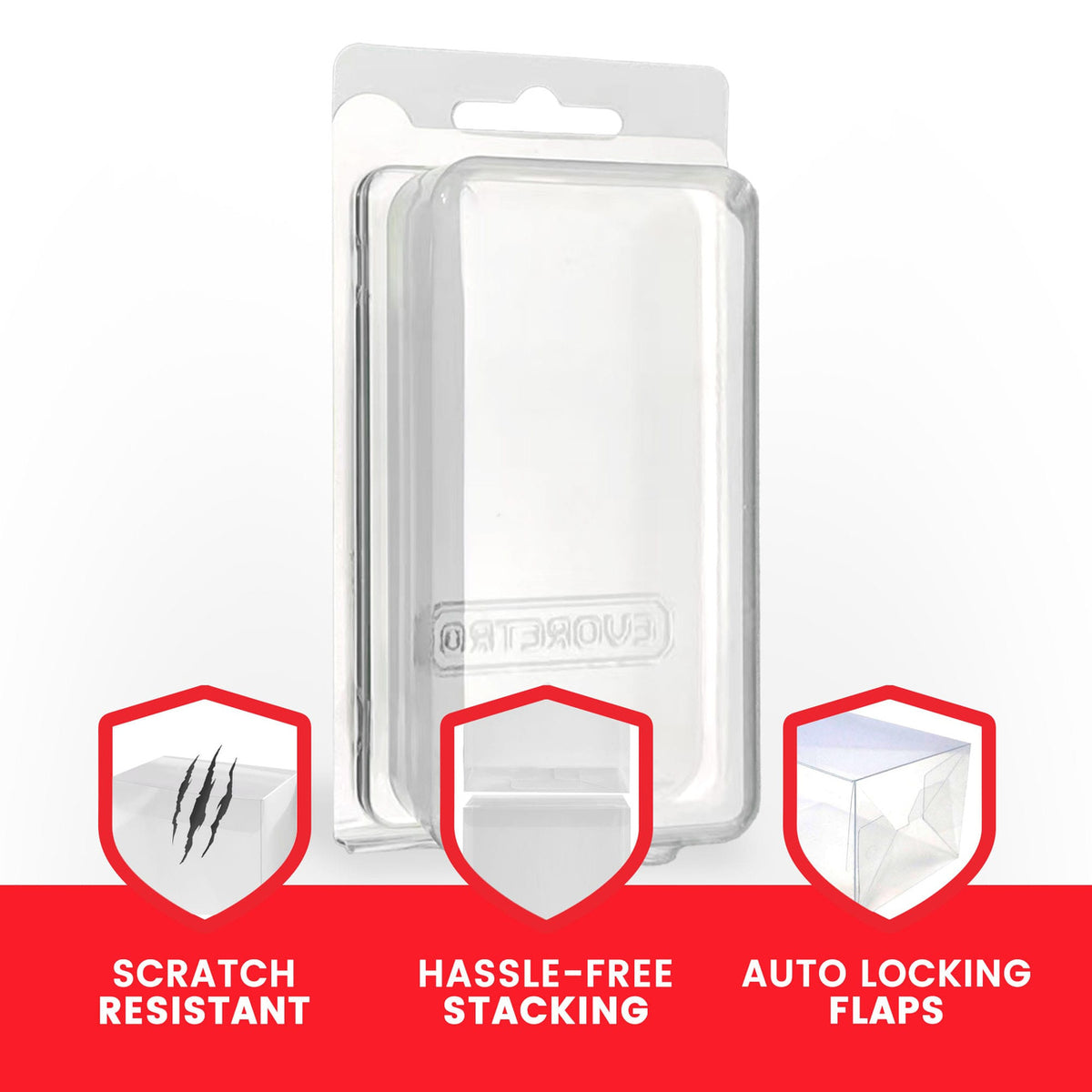 Produktbild Clamshell PET Gehäuse 35er-Pack für Actionfiguren XL